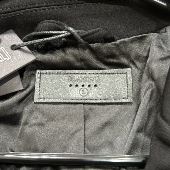 NWT Free People X Blank NYC Show Stopper Black Fringe Blazer Size Large - Picture 9 of 10